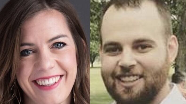 Jena Powell and D.J. Byrnes, state House candidates