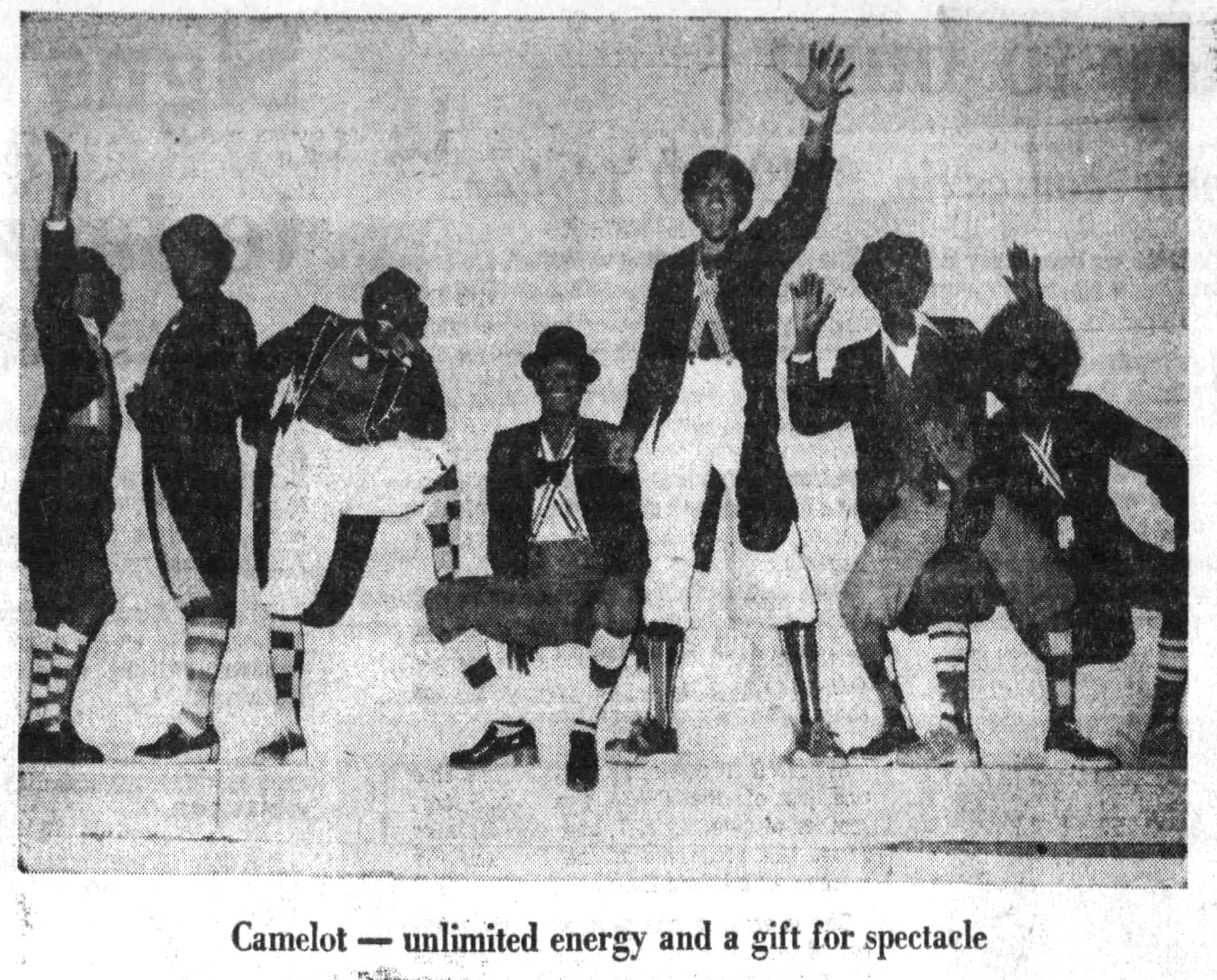 Camelot performed in intricately choreographed routines and bizarre costumes on stage while the Ohio Players — also a Dayton group — were front and center with their playing and singing. DAYTON DAILY NEWS ARCHIVES