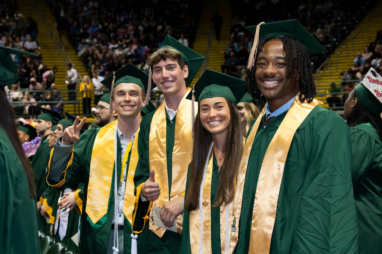 Wright State University's 2025 spring commencement