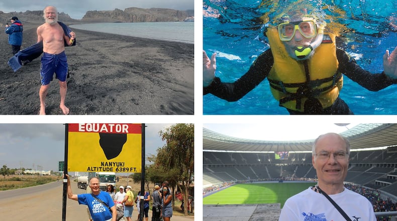 Bob Welbaum, 75, has 17 half marathons and 28 full marathons under his belt and has written several books. CONTRIBUTED PHOTOS