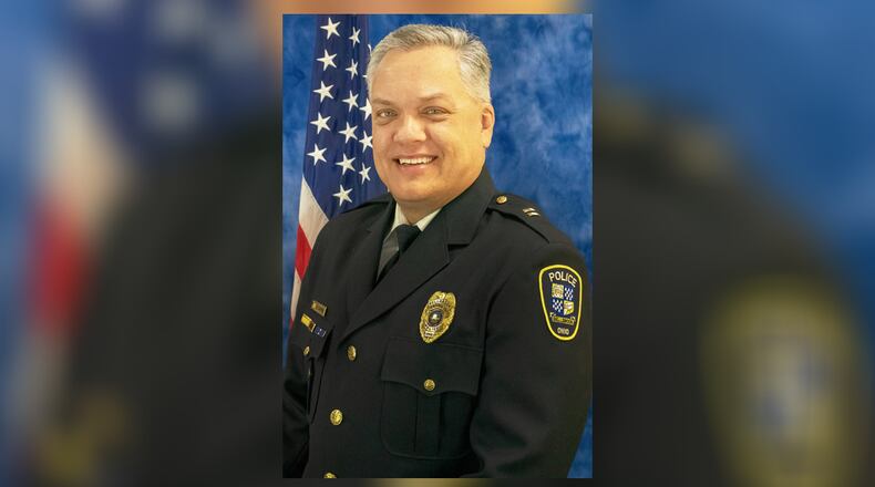 Steve Carmin was hired as Bellbrook's police chief in March 2022.
