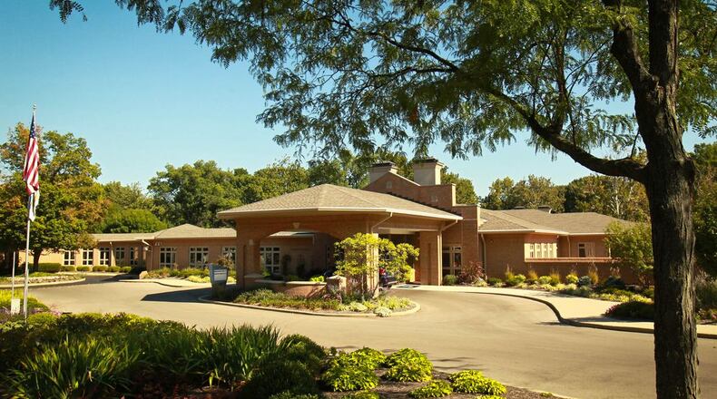 The entrance to Hospice of Dayton, 324 Wilmington Ave., Dayton. FILE
The entrance to Hospice of Dayton, 324 Wilmington Ave., Dayton. FILE