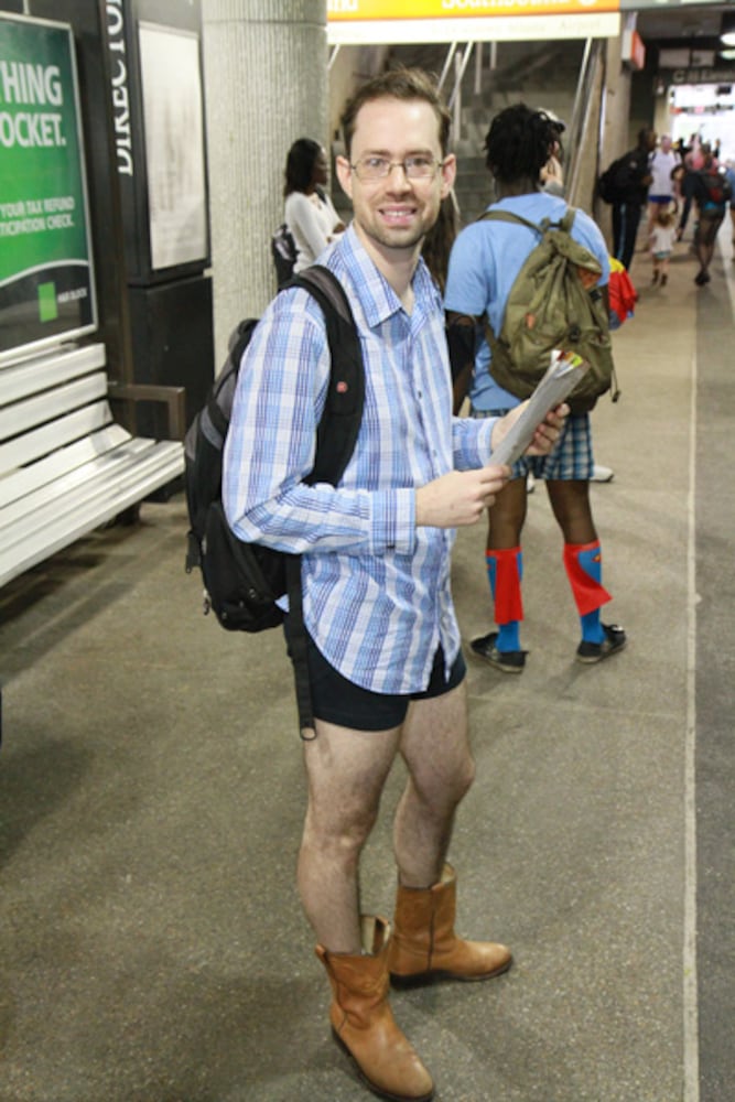 No Pants Subway Ride Atlanta 2013