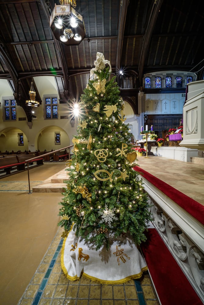 PHOTOS: See the stunning Grace United Methodist Church decked out for the holidays