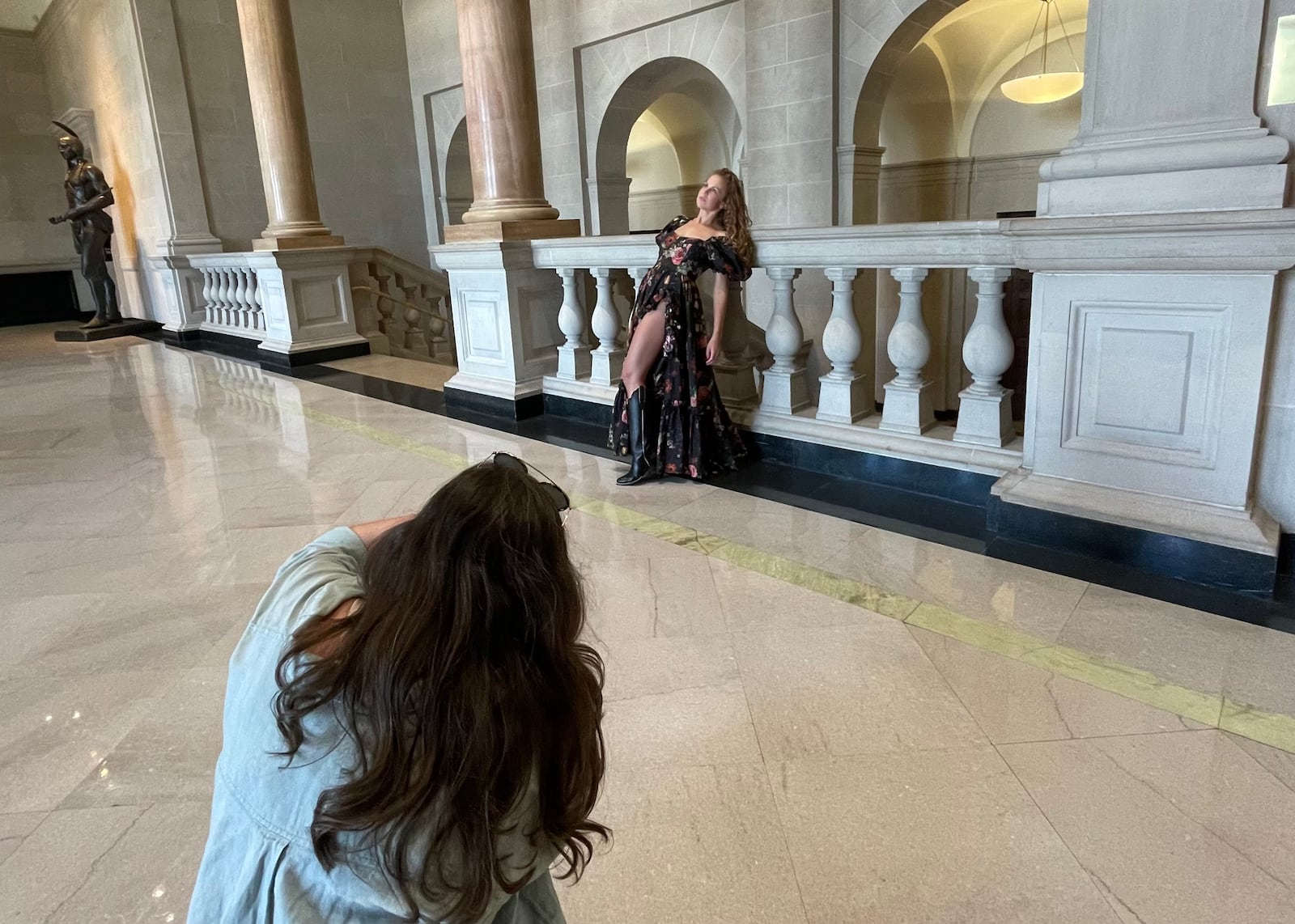 Erin Tufts Cartier behind the camera. CONTRIBUTED
