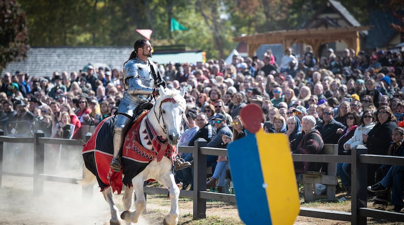 Ohio Renaissance Festival continues through Oct. 29. PHOTO BY JEFFREY L. ROOKS