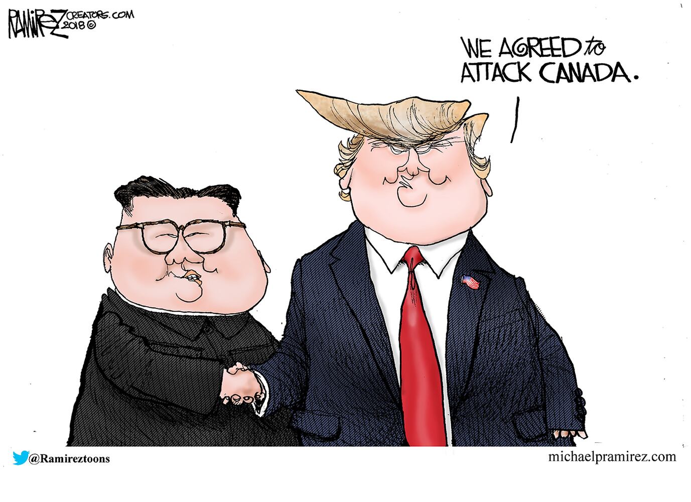 Week in cartoons: The Trump - Kim Summit and more