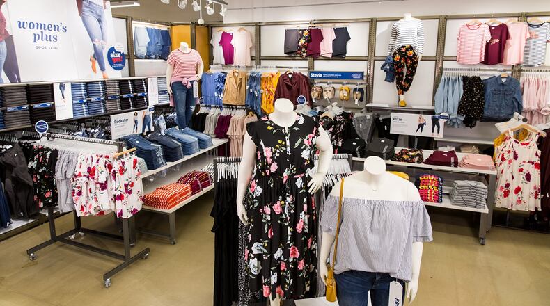 Old Navy at The Greene Town Center will start offering plus apparel.