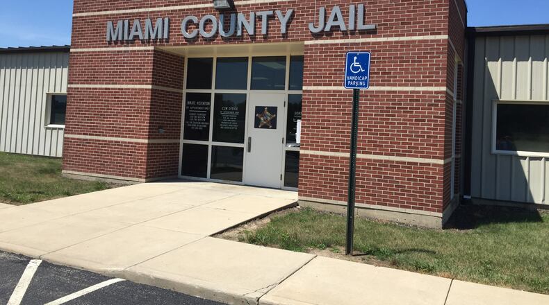 The Miami County Jail. STEVE BAKER/STAFF