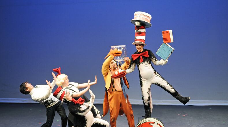 “The Cat in the Hat” will be on stage at the Victoria Theatre on April 8 and 9. A sensory-friendly performance is slated for 2 p.m. on April 9. SUBMITTED PHOTO