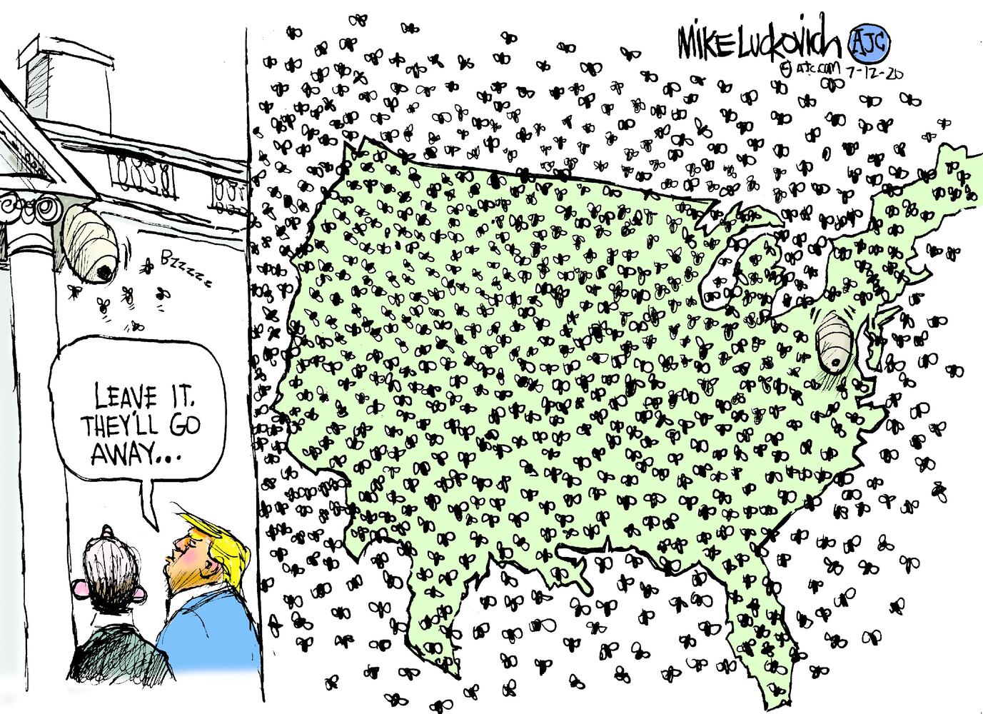 Week in cartoons: Mount Rushmore, back to school and more