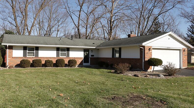 The brick-and-vinyl ranch home has about 1,510 sq. ft. of living space with 3 bedrooms. The property is located within the established Wilmington Hills neighborhood of Kettering. The house has a 2-car, attached garage and a fenced back yard, CONTRIBUTED PHOTO BY KATHY TYLER