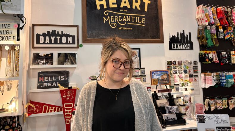Kait Laughlin, owner of Heart Mercantile. Sarah Cavender/Staff Photo