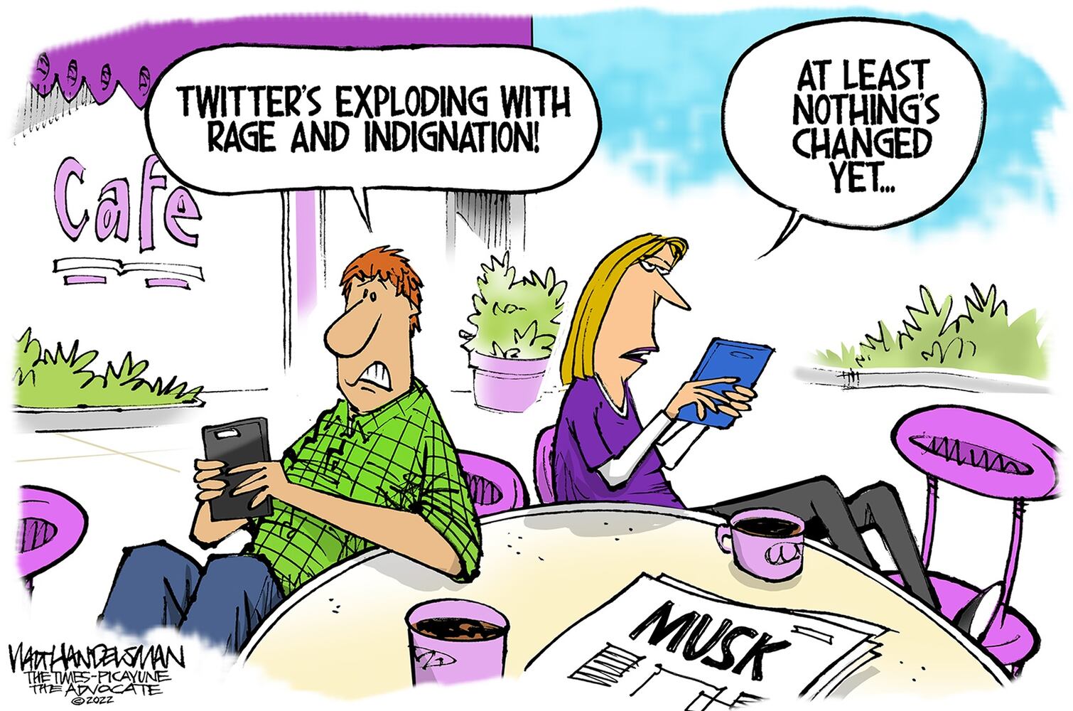 WEEK IN CARTOONS: Elon Musk and Twitter, Disney and more