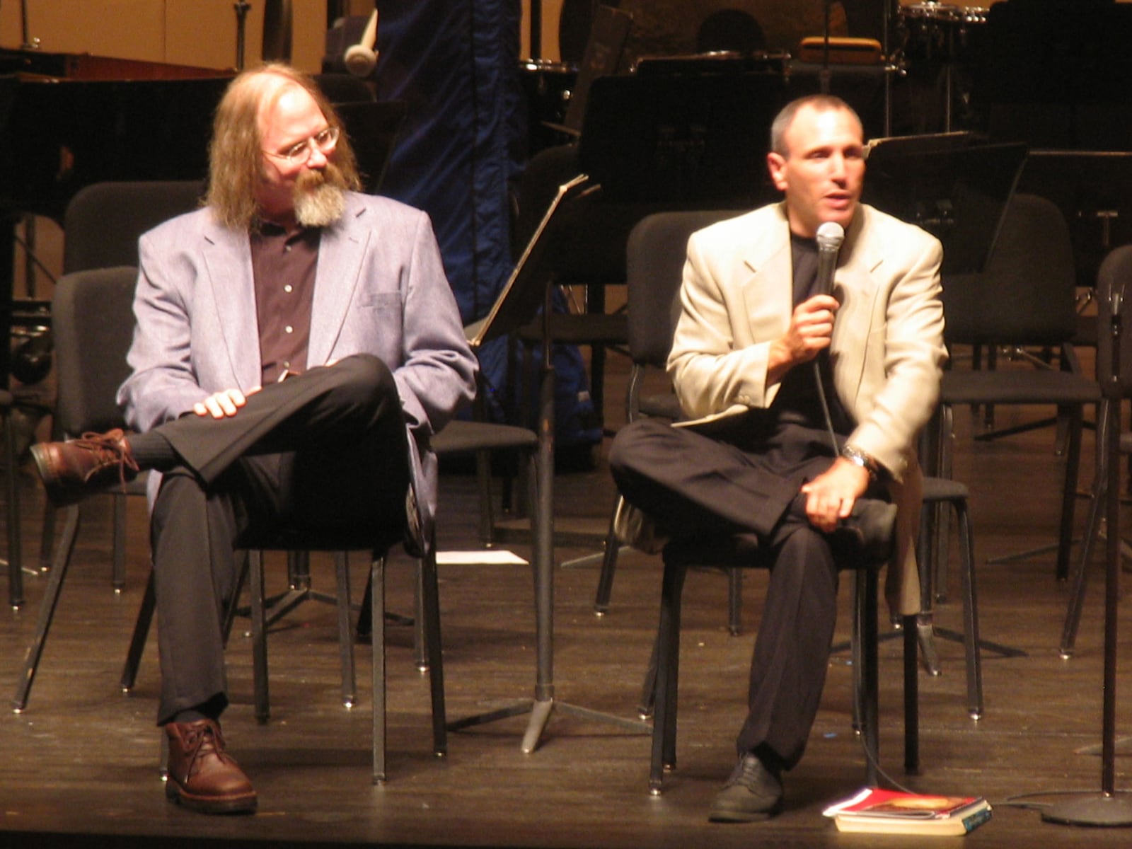 Composer Michael Schelle and Neal Gittleman. 
Submitted.
