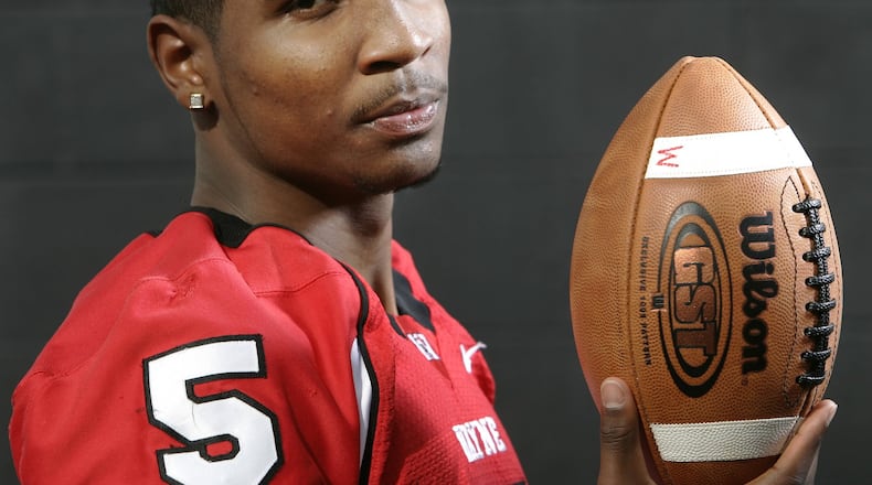 Wayne High School junior Braxton Miller. Jim Noelker/Dayton Daily News