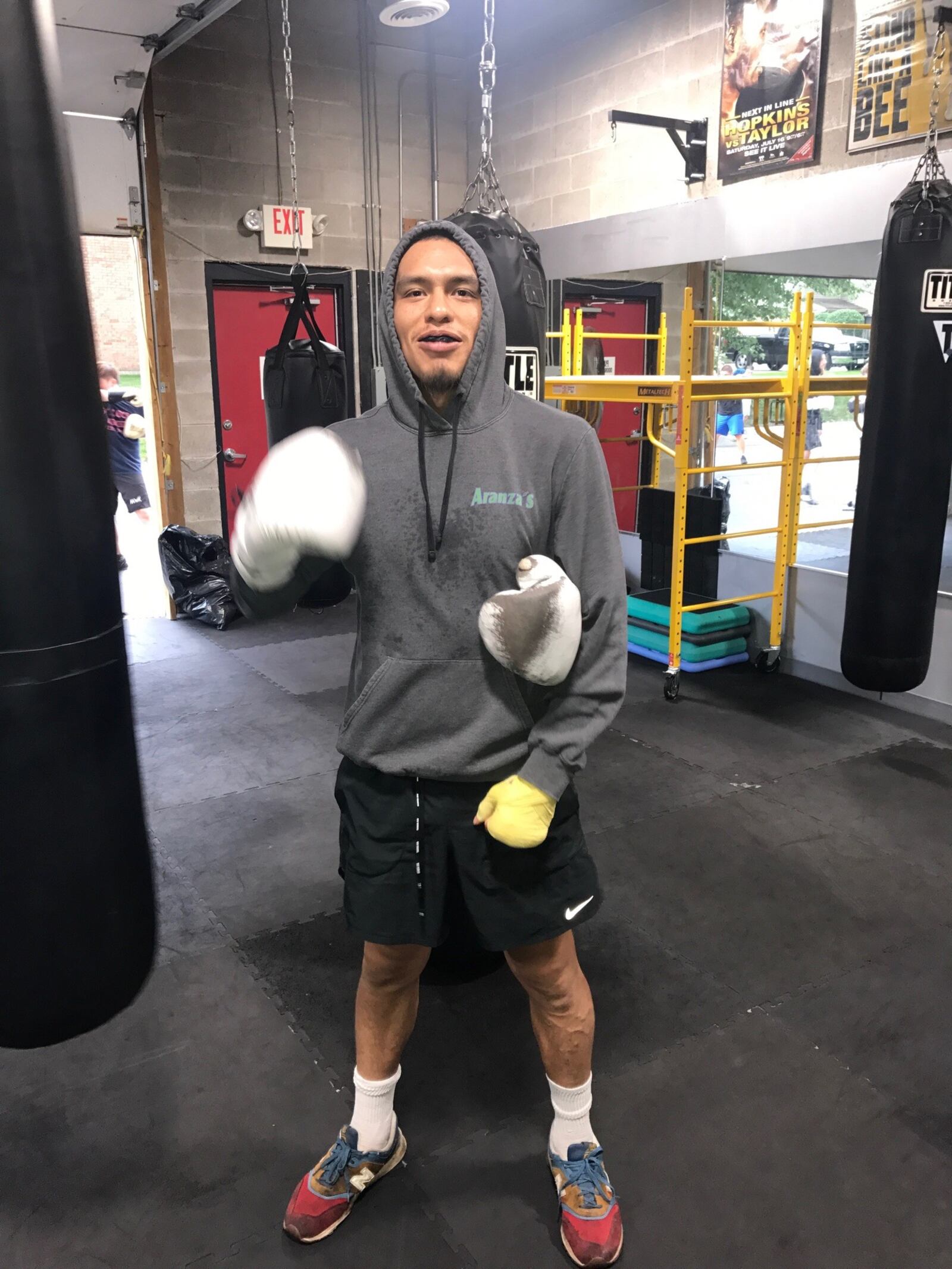 –  Jose Jacinto, a 25-year old super middleweight from Middletown, has been boxing three years. He and his family run El Grillo Taqueria restaurant in Middletown. Jacinto was born in Mexico and moved to the U.S. when he was 7. Tom Archdeacon/CONTRIBUTED