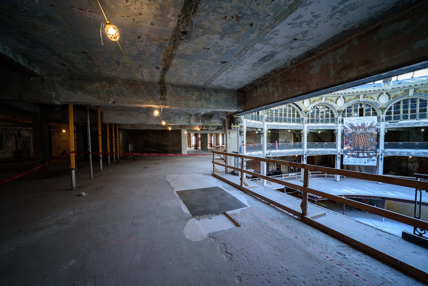 PHOTOS: Take a look at the latest construction progress on the Dayton Arcade