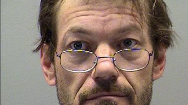 JAIL MUGSHOT: Shawn Albertson, 48, is charged with aggravated murder, aggravated burglary in the death of  a 75 year old man whose home was burglarized and set on fire, according to Montgomery County Sheriff's deputies.