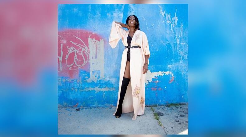 New Orleans-based neo-soul singer Erica Falls, bringing her New Orleans-based group Vintage Soul to Levitt Pavilion in Dayton on Friday, Sept. 1, has worked with a long list of other notable artists including Sting, Jennifer Hudson, Allen Toussaint and Dr. John. PHOTO BY GUS BENNETT