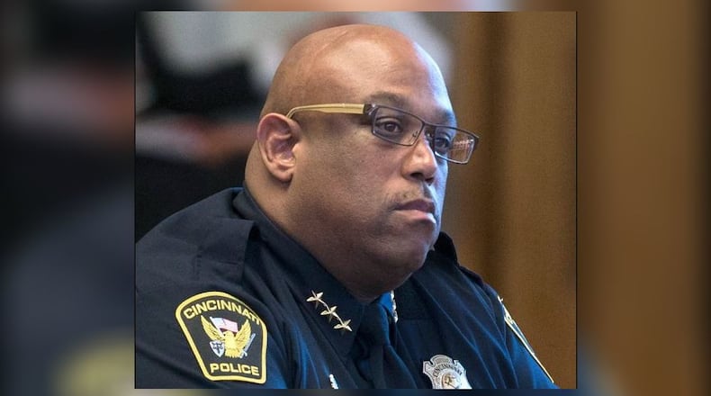 Cincinnati Police Chief Eliot Isaac