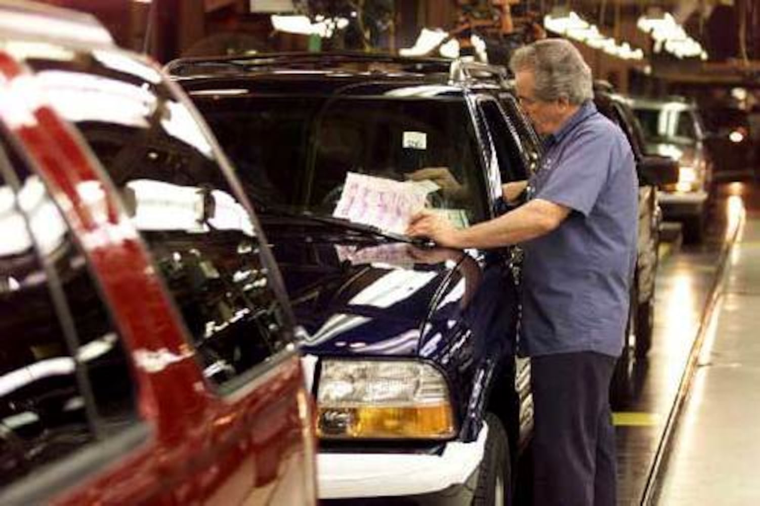 GM truck plant in Moraine