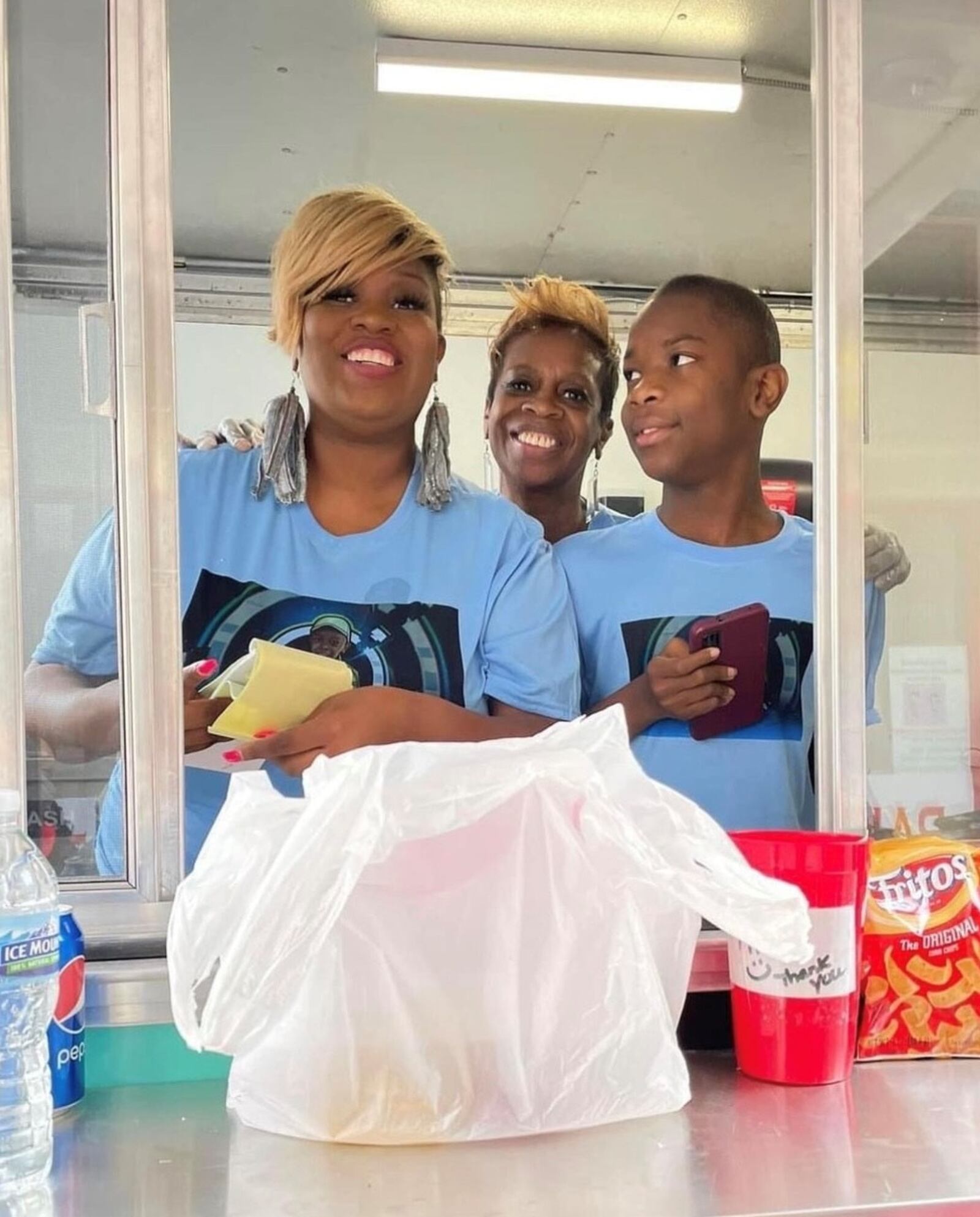 Three generations of Tae Winston's family, including her mother Chanda Winston and her son Chance. CONTRIBUTED
