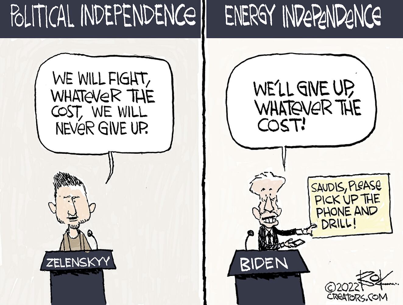 WEEK IN CARTOONS: Putin, inflation, gas prices and more