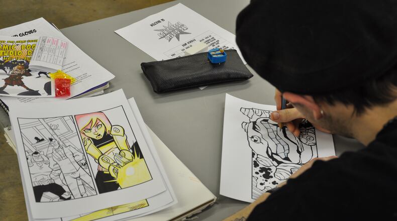 Learn the basics of the comic book art form from professional illustrators Adam Fields and Uko Smith. Contributed photo