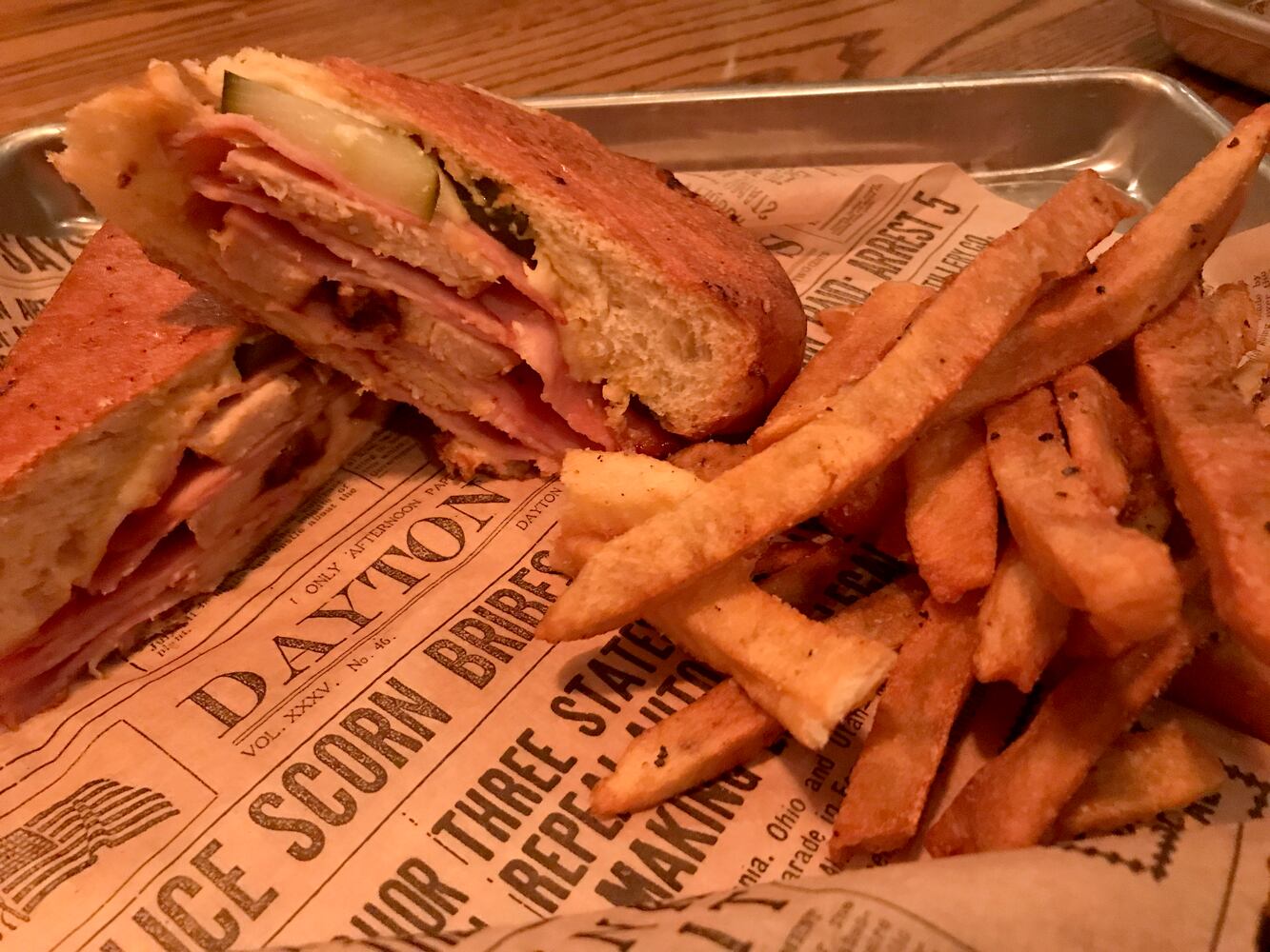Mudlick Tap House's food