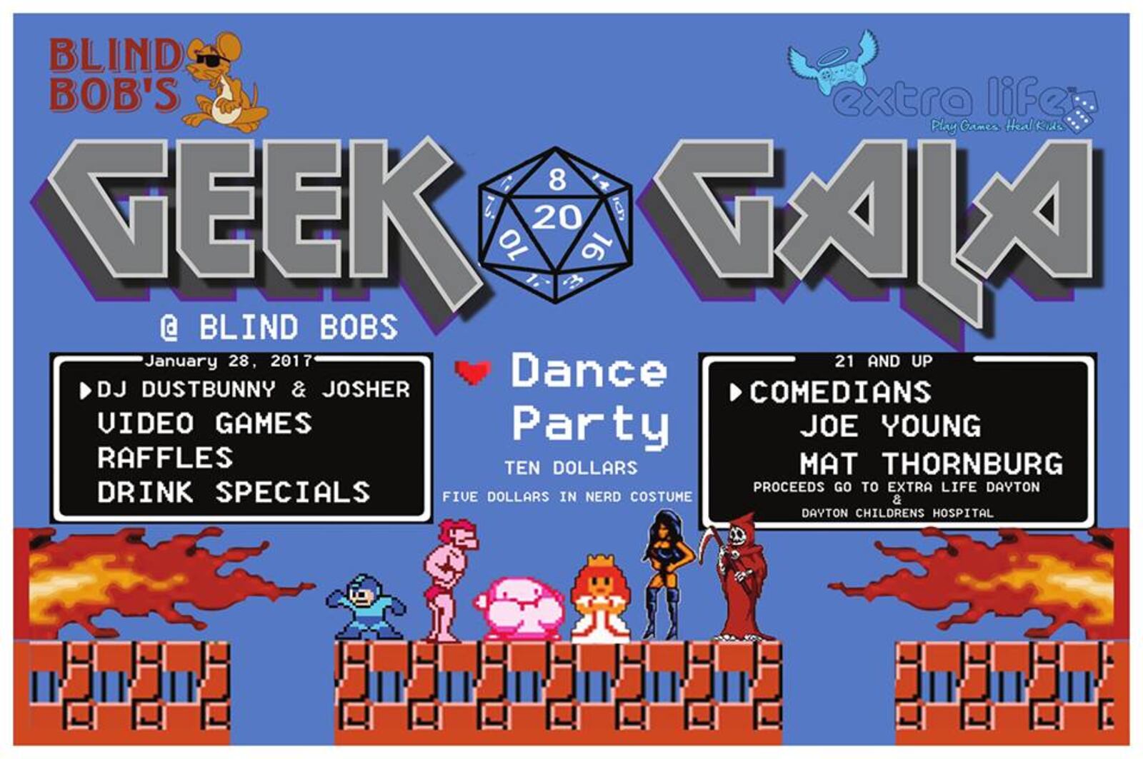 Blind Bob's to host first ever Geek Gala