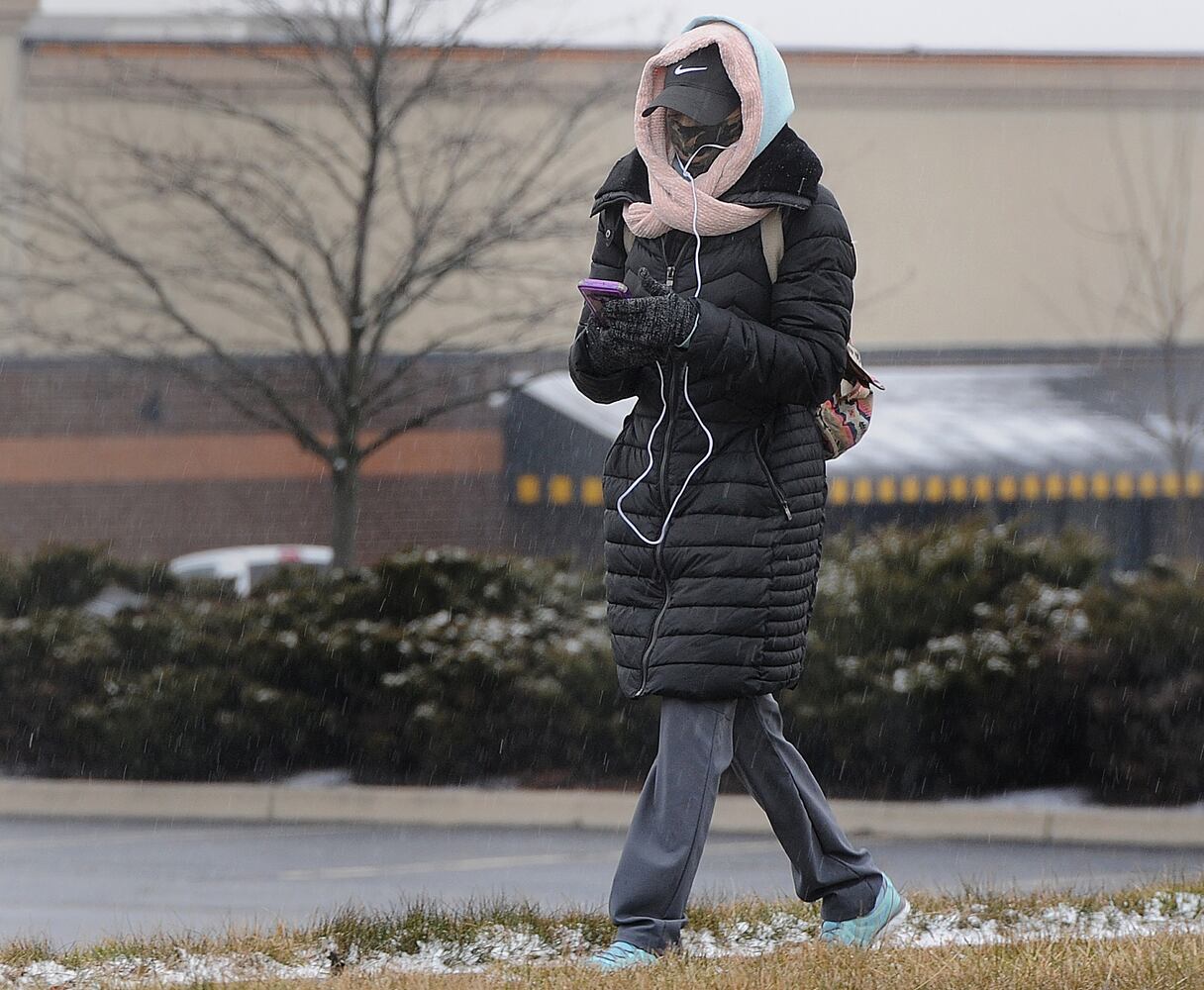 Winter weather covers the Miami Valley