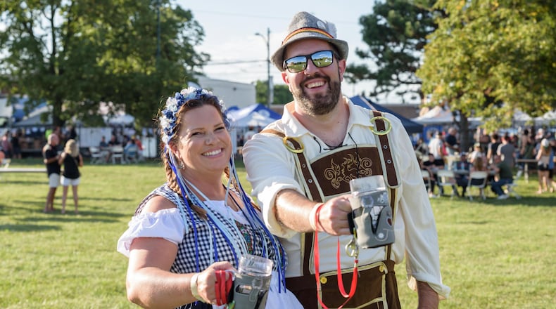 The Dayton Liederkranz-Turner's annual Germanfest Picnic is in Dayton's St. Anne's Hill Historic District. This photo is from the 41st event. FILE
