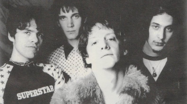 Brainiac — (from left) Tim Taylor, John Schmersal, Juan Monasterio and Tyler Trent — featured in a mid-’90s promotional photo. CONTRIBUTED/FILE