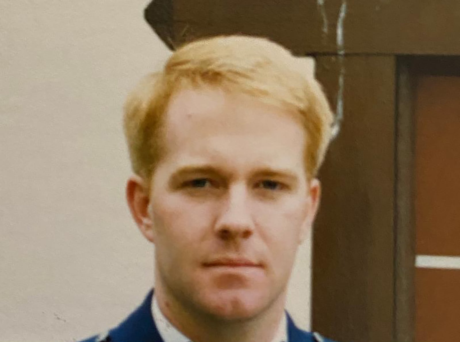Beall in the Air Force in 1988. His travels took him to Italy where he met his wife to be, Susan.