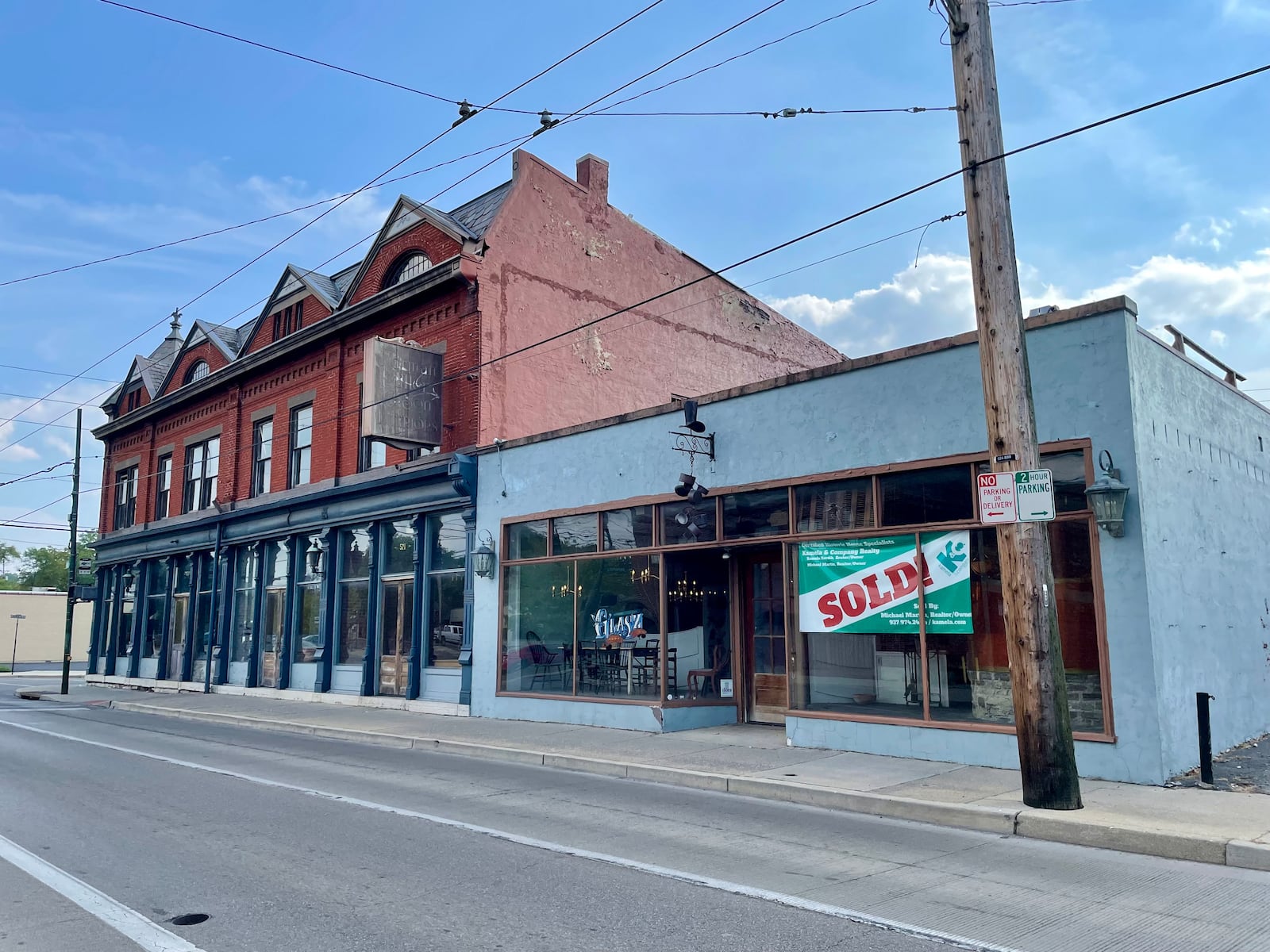 Burgess and Jeanine Gow of 521 LLC have purchased the Dietz Block building on Wayne Avenue in Dayton. NATALIE JONES/STAFF