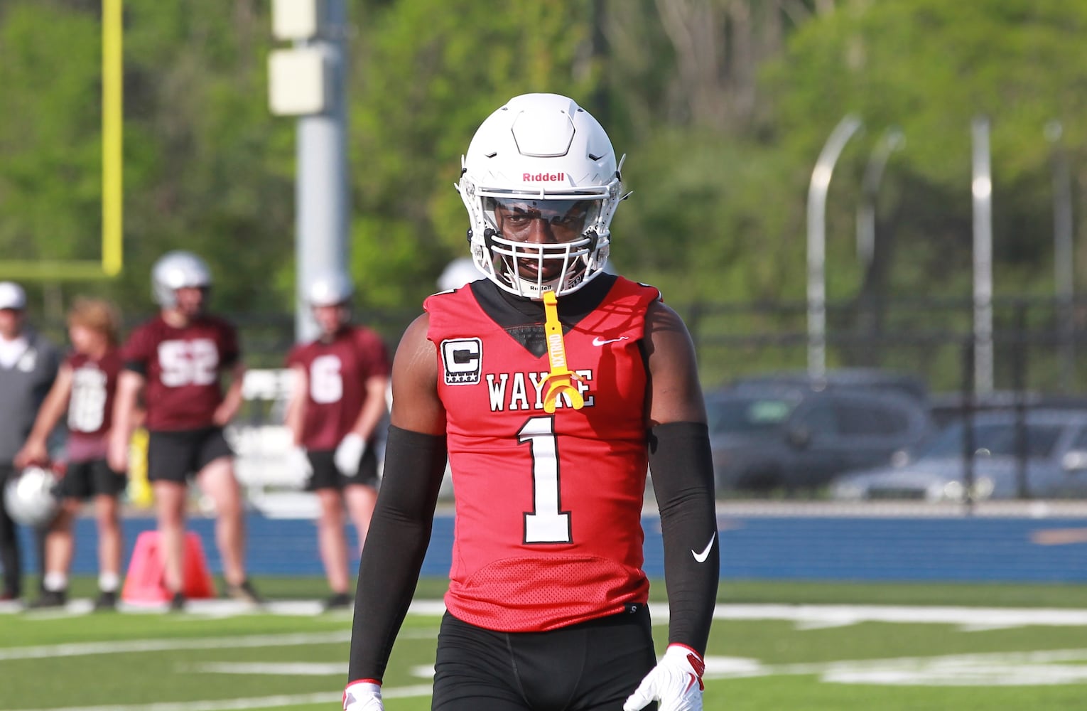 High school football 7 on 7 Fairborn: Jamier Averette-Brown
