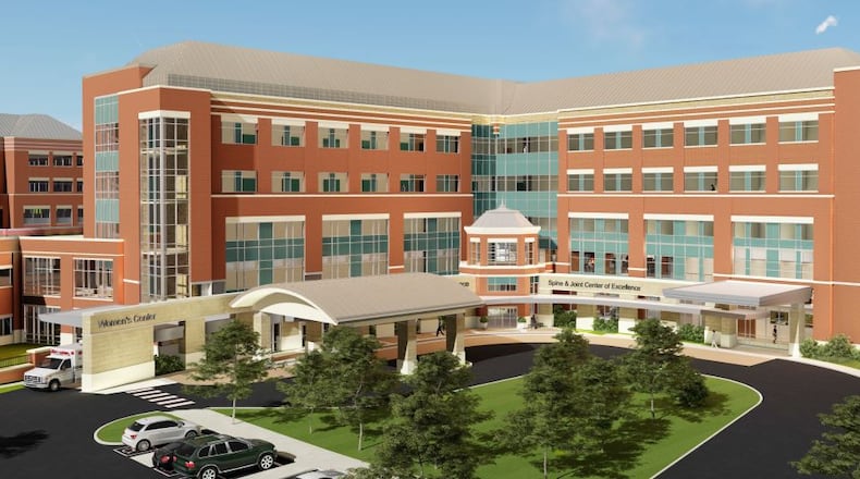 Miami Valley Hospital South has broken ground on a major expansion to keep pace with growing demand for its services. PHOTO/PROVIDED