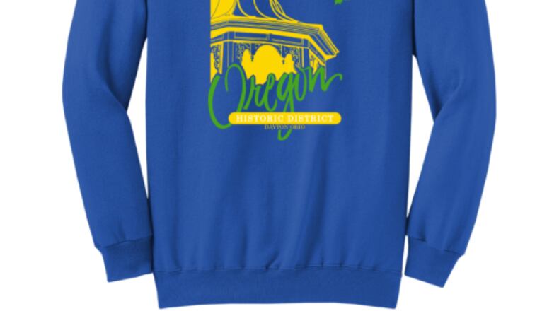 The Oregon Historic District Society has designed a vintage-inspired t-shirt and sweatshirt as a part of its latest fundraising efforts.