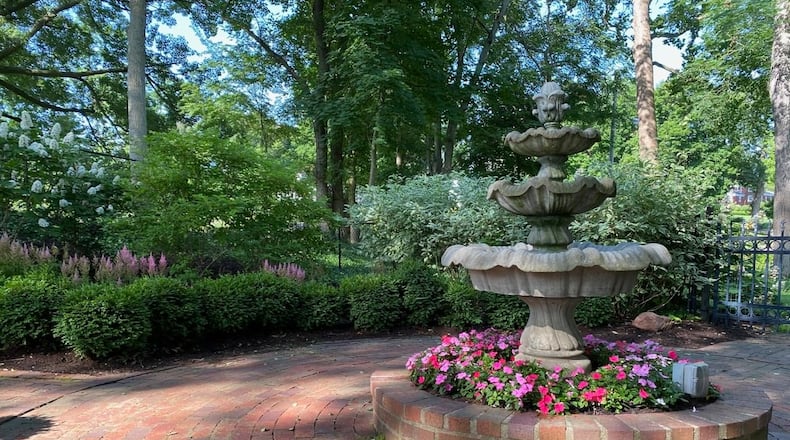 Fountains are a soothing garden treasure. CONTRIBUTED