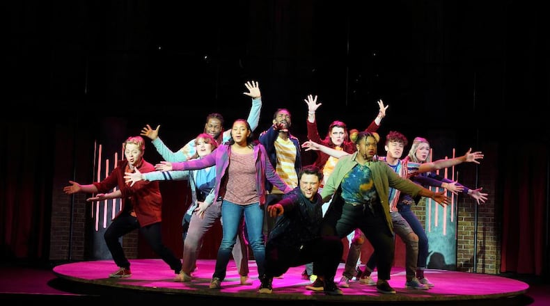 Sinclair Community College's production of "The Lightning Thief." PHOTO BY SCOTT KIMMINS