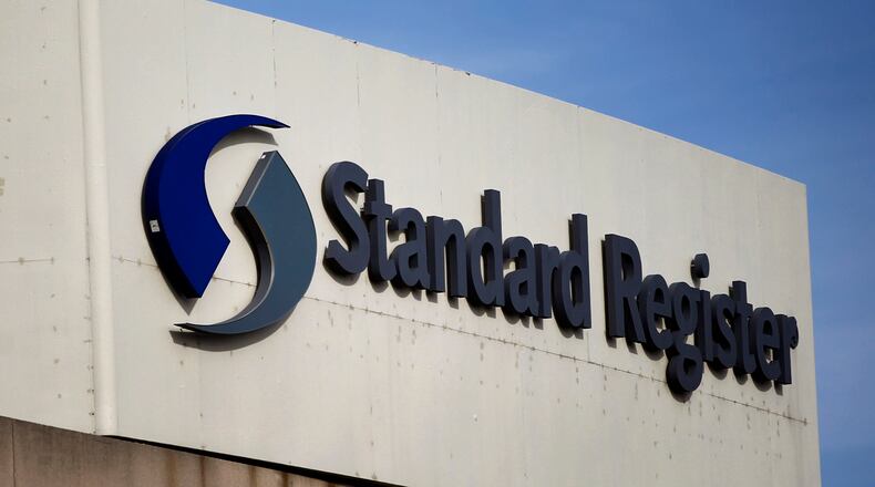 Standard Register Co. has filed for Chapter 11 bankruptcy reorganization. As part of the voluntary filing on Thursday, the Dayton-based company also signed a $275 million agreement to be acquired by an affiliate of Silver Point Capital L.P. LISA POWELL / STAFF