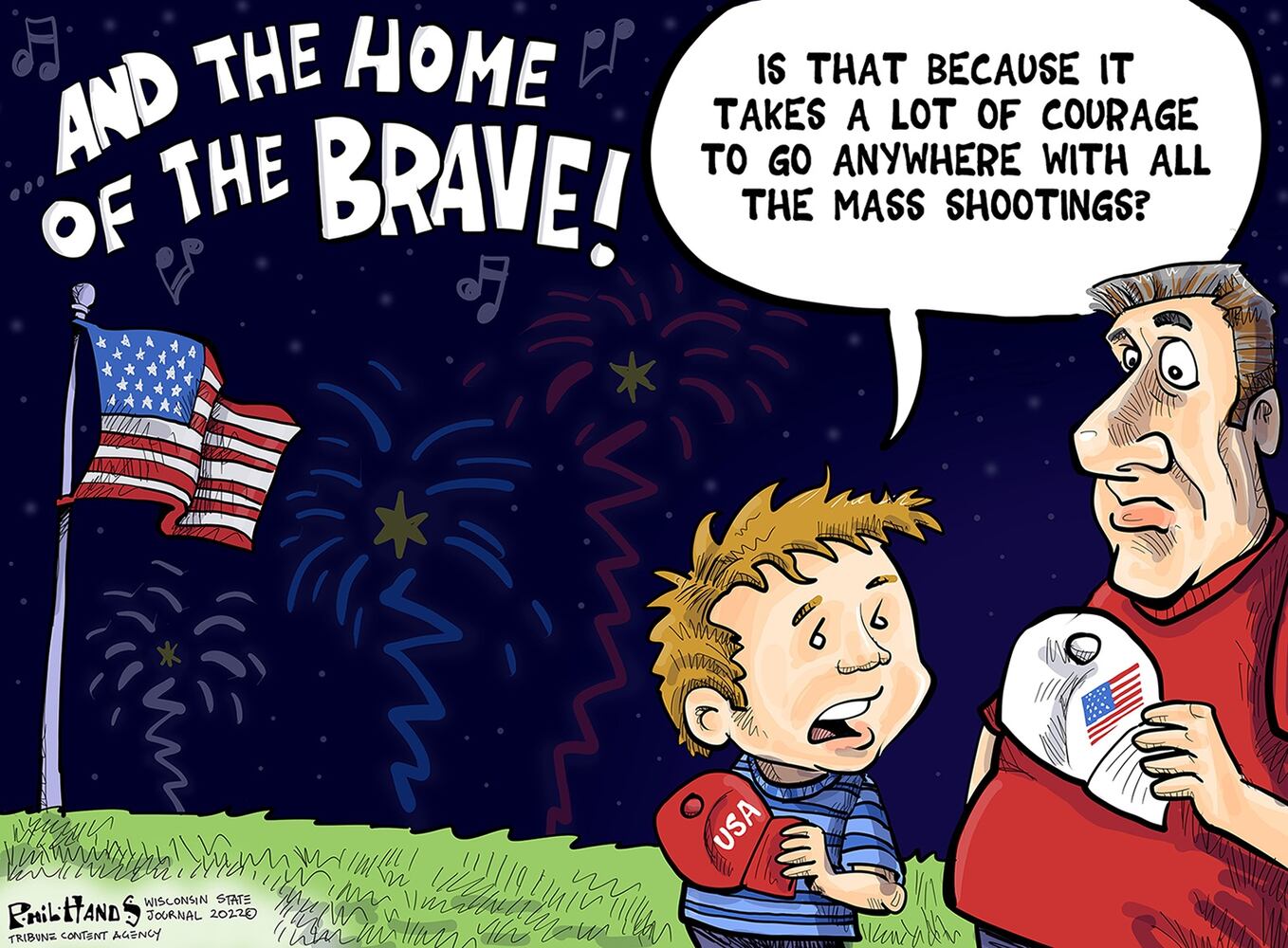 WEEK IN CARTOONS: Parade shooting, Boris Johnson and more