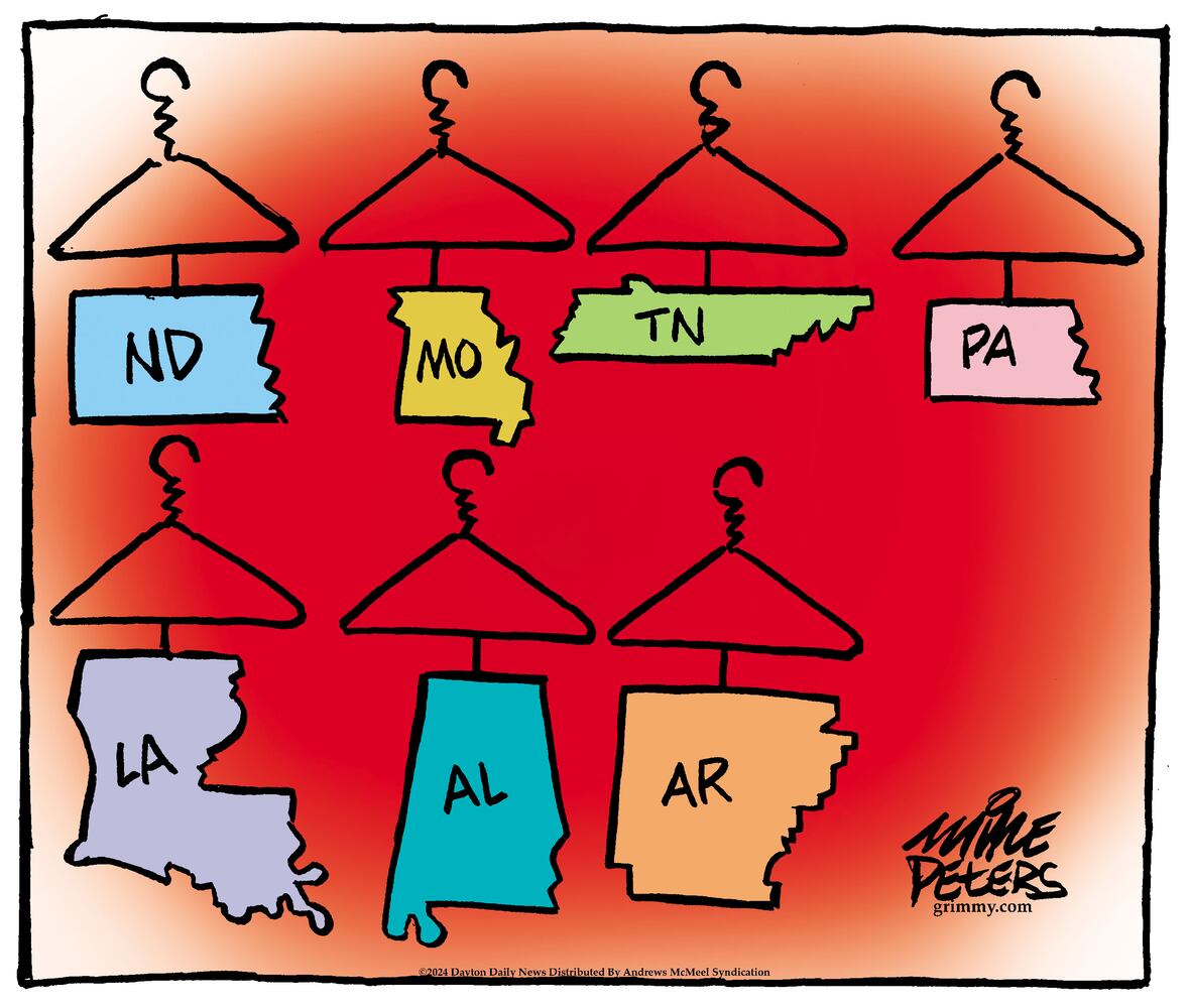 CARTOONS: Mike Peters, April 6, 2024