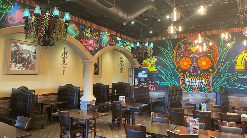 Rancheros Cocina Mexicana, located in Centerville’s Cross Pointe Shopping Centre, is being rebranded into El Asadero Mexican Grill. NATALIE JONES/STAFF