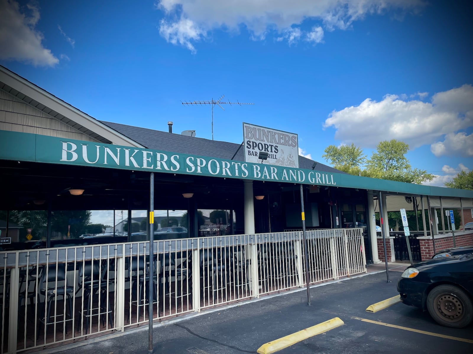 Bunkers Sports Bar & Grill is located at 893 E. National Road in Vandalia. NATALIE JONES/STAFF
