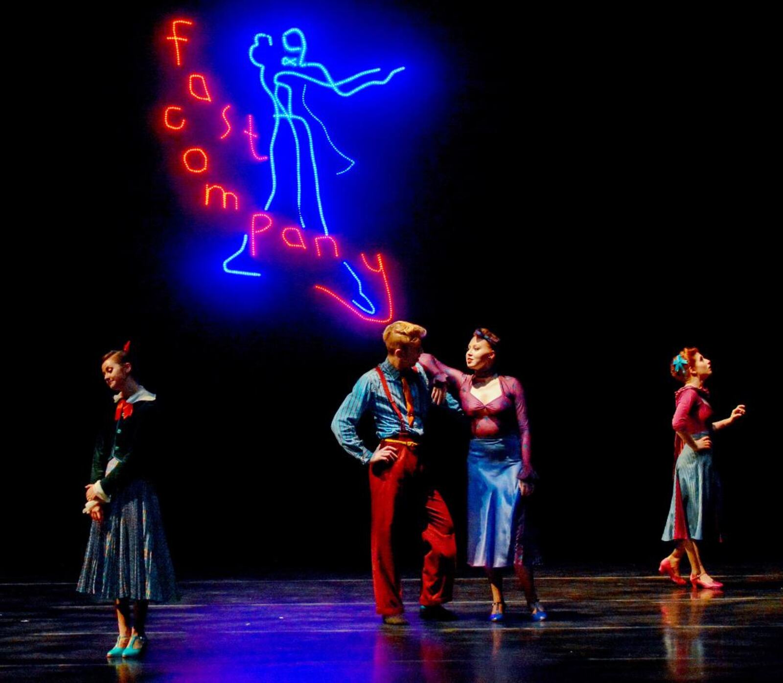 Gem City Ballet in Stuart Sebastian's "Fast Company." PHOTO BY ANDY SNOW