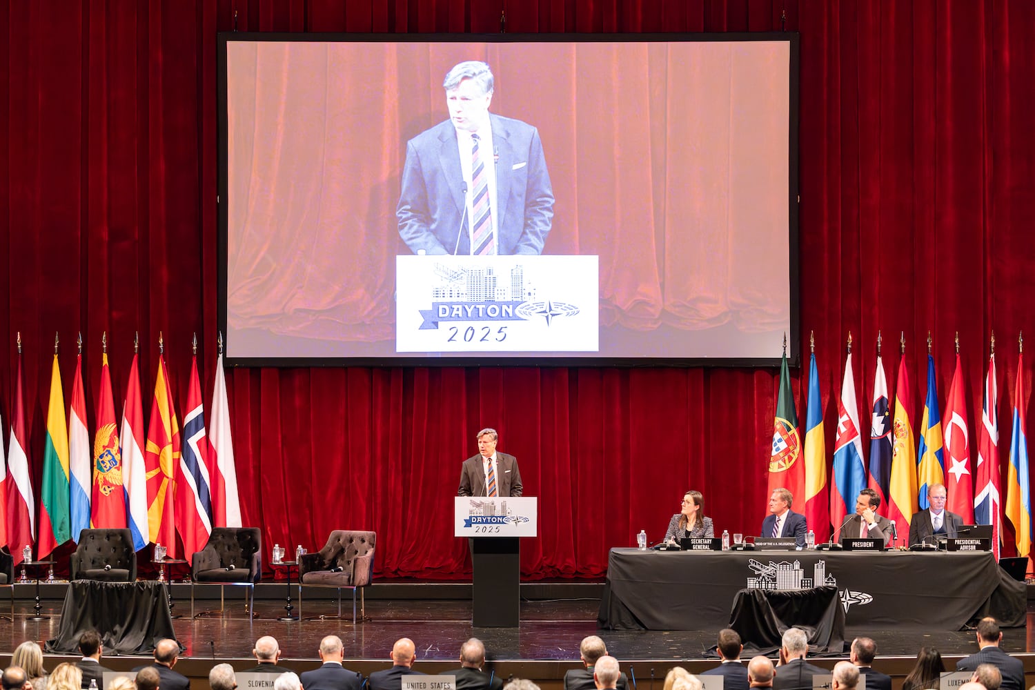 NATO Parliamentary Assembly opening ceremony