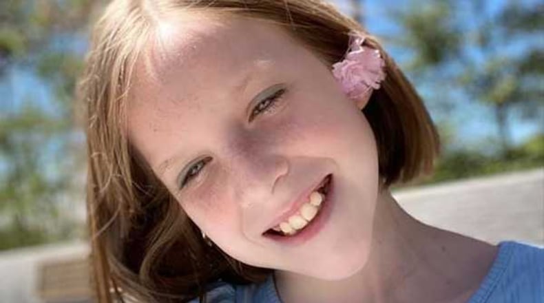 Reagan Vanoss, 10, of Fairfield, was killed Tuesday night in an ATV accident. PHOTO PROVIDED BY FAMILY