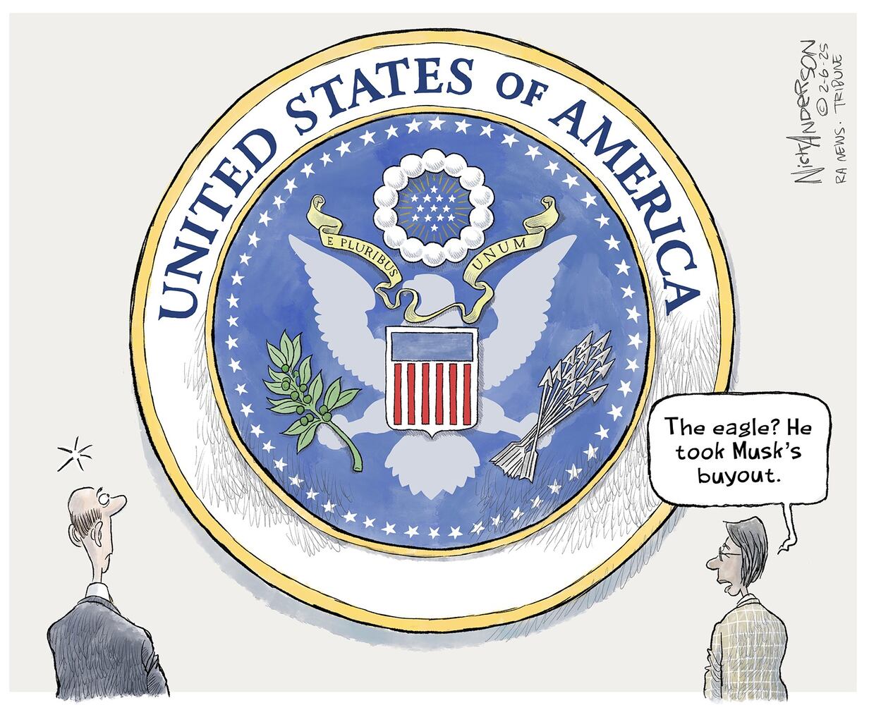 CARTOONS: Nick Anderson, Feb. 9, 2025